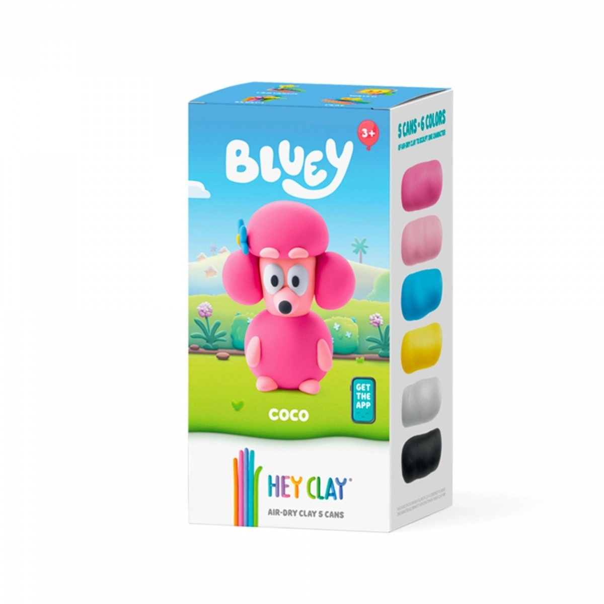 Levně TM Toys Hey Clay Bluey Coco