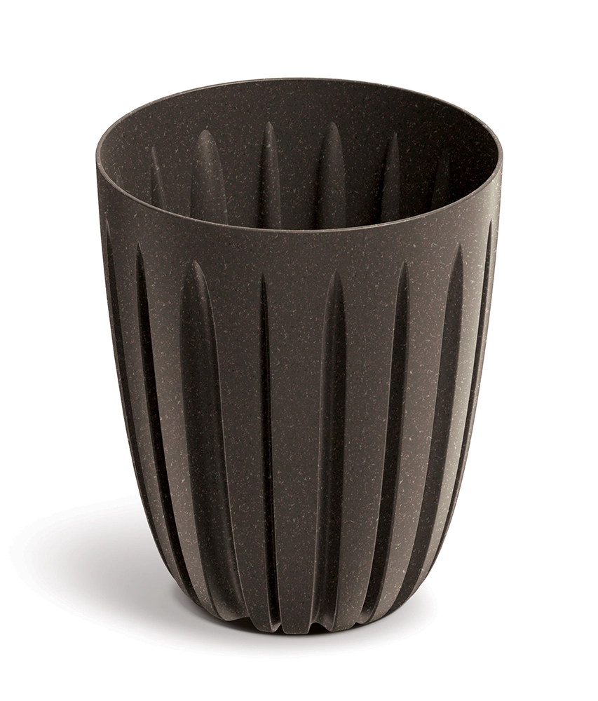 Levně Prosperplast Květináč Warios Eco Wood kávový, 19,2 cm