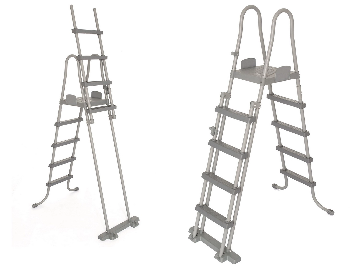 Levně Sonstige Bezpečný žebřík do bazénu 132 cm Bestway 58332