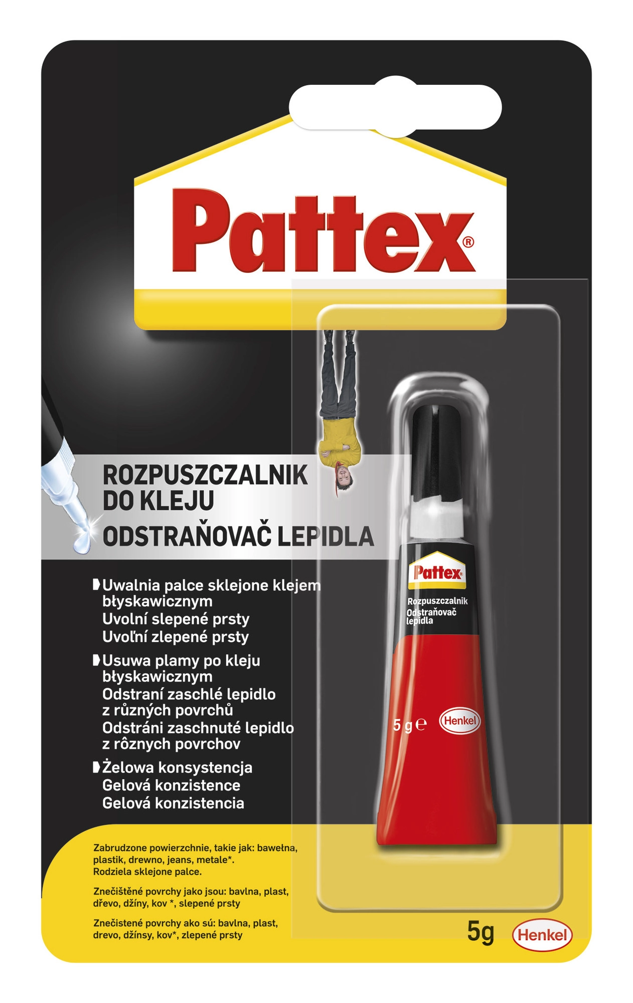 Levně Pattex odstraňovač lepidla 5 g