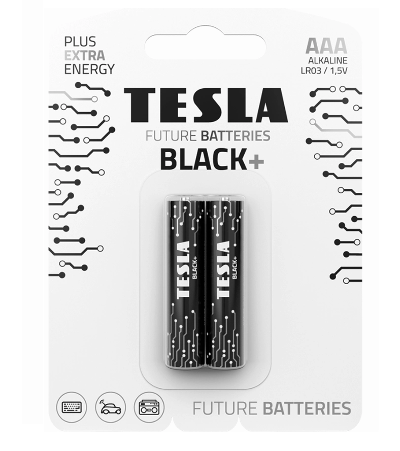 Levně Tesla AAA BLACK+ 2 ks 1099137313