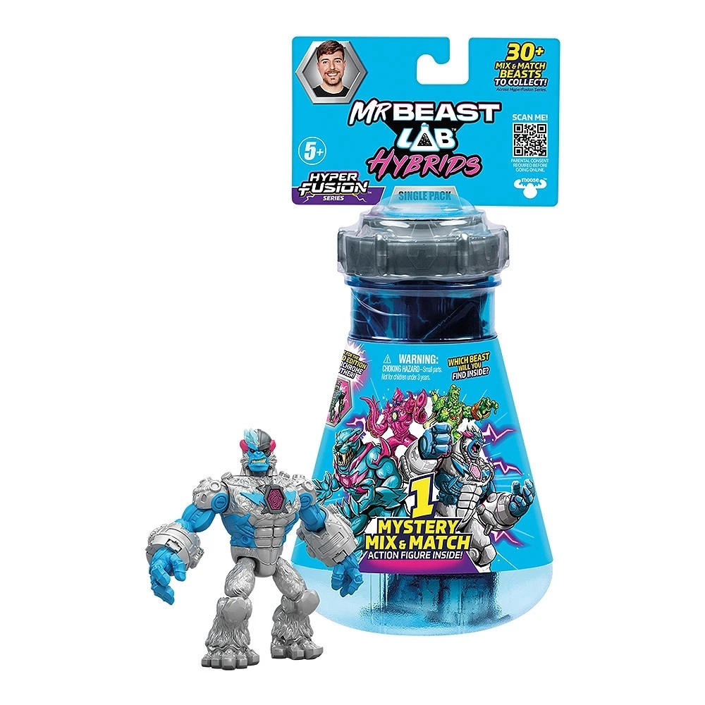 Levně Figurka MRBEAST Lab Hybrids Hyper Fusion – tajemný mix & match