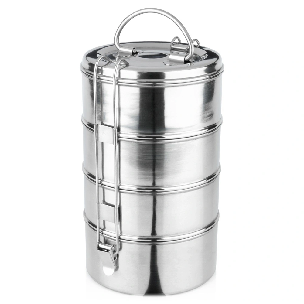 Levně Stalová 4patrová menážka Vilde 4×900 ml
