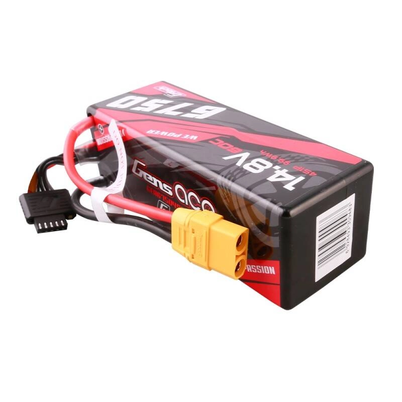 Levně Lipo baterie gens ace g-tech 6750mah 14,8 v 60c 4s s konektorem xt90