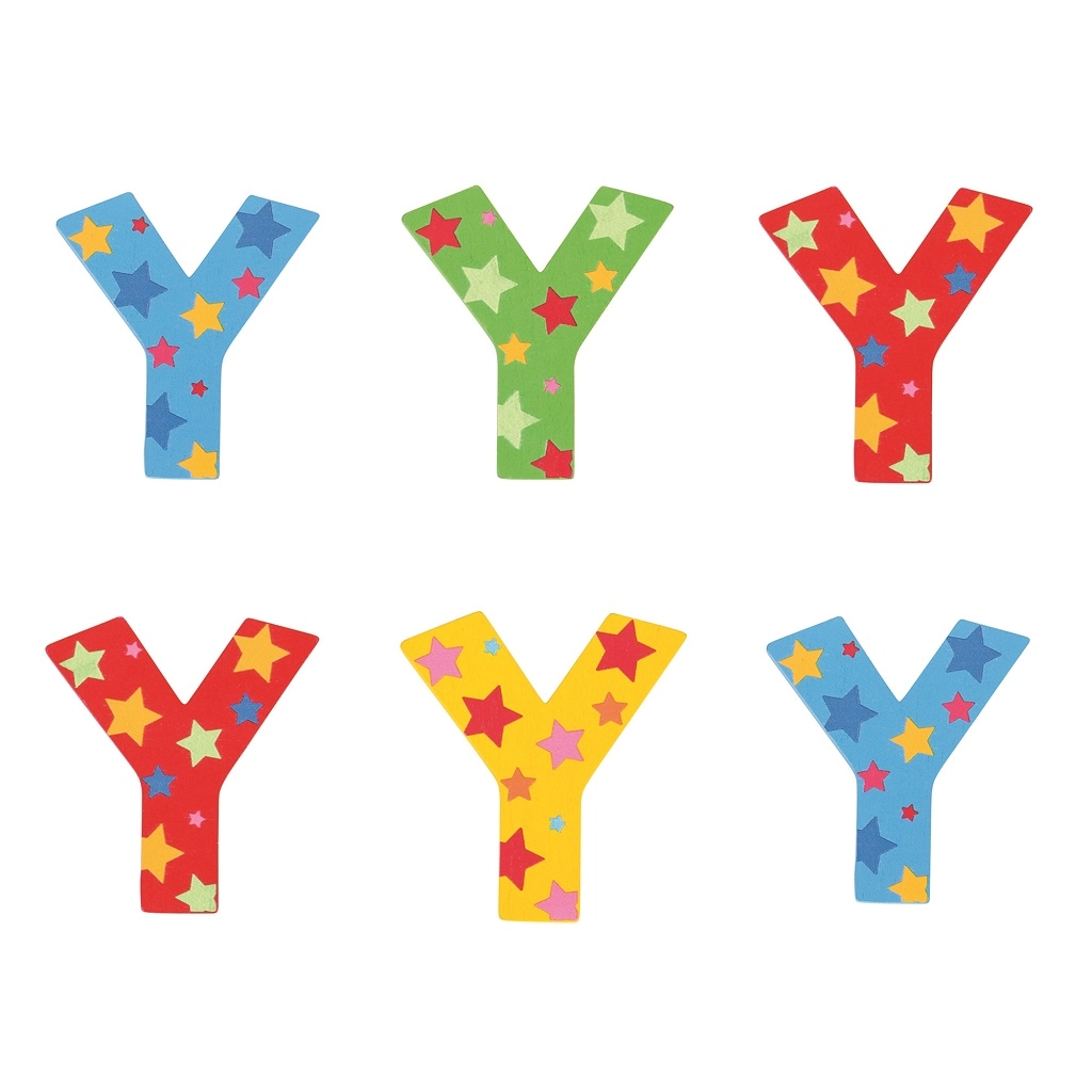 Levně Bigjigs Toys hvězdičkové písmenko Y