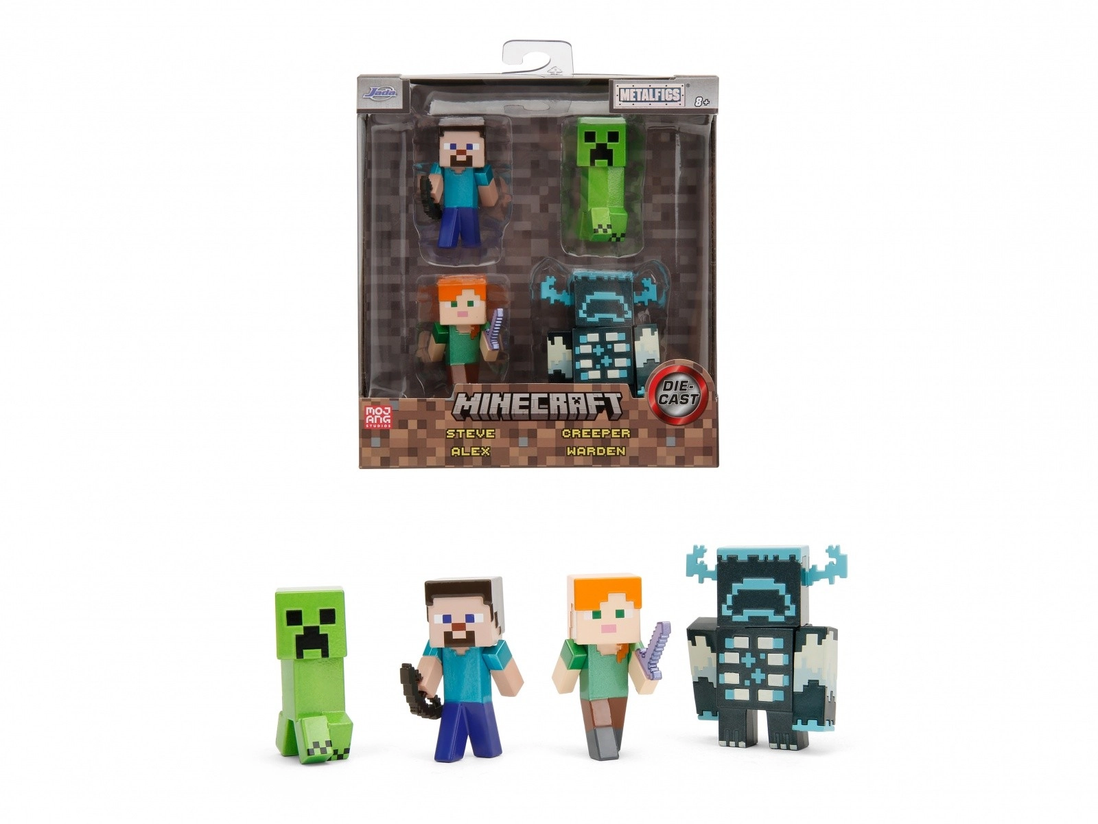 Levně Jada Toys Minecraft 6 cm sada 4 ks