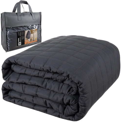 Levně Ruhhy 24427 Zátěžová přikrývka antistresová 10 kg šedá 200x220