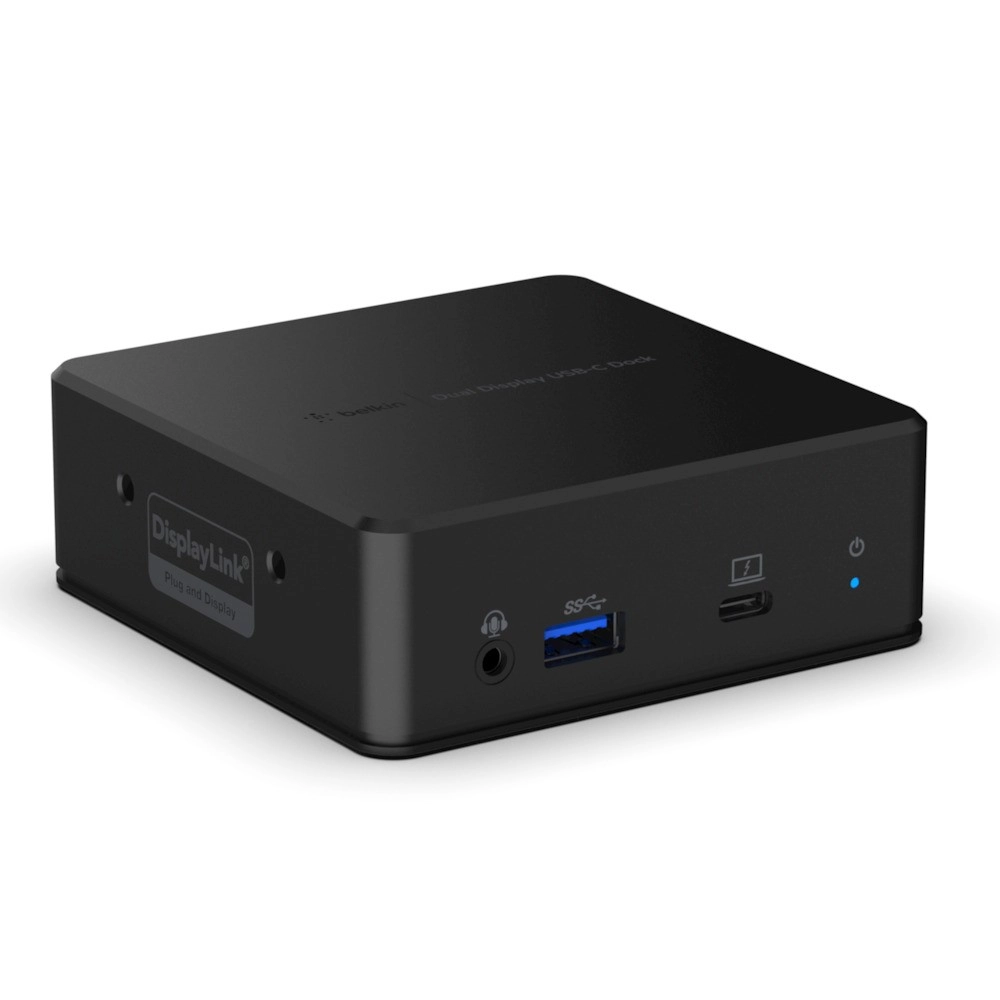 Levně Belkin USB‑C dokovací stanice s dvojitým displejem (85 W, DisplayLink)