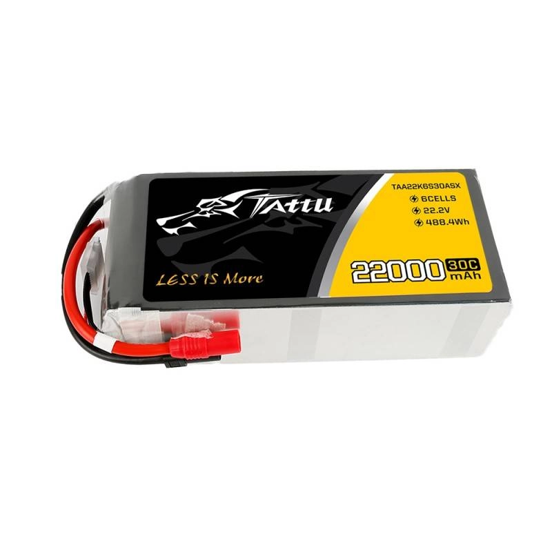Levně Gens Ace LiPo Tattu Serie 6S 6S1P 30C XT150/AS150 Plug 22,2V 22000 mAh