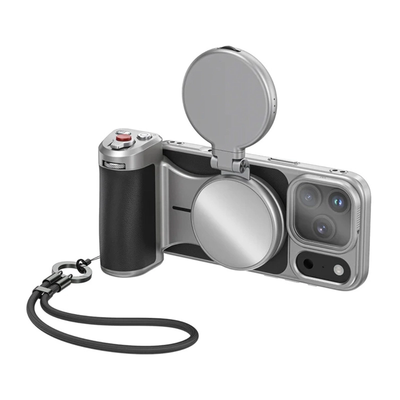 Levně TELESIN Master grip creator combo pro iPhone 17 Pro Max s osvětlením a UV filtrem