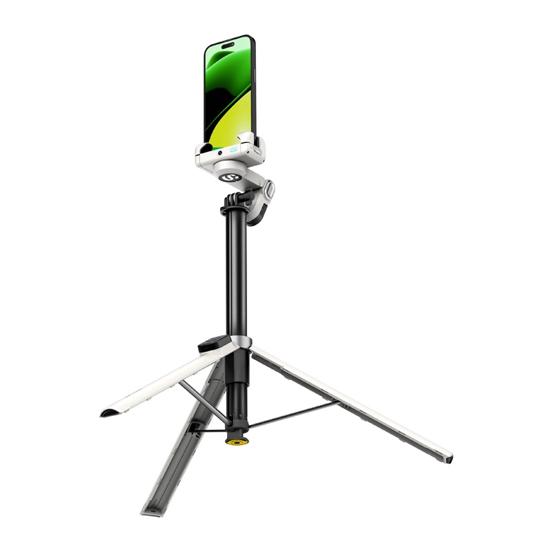 Levně AOCHUAN Stabilizátor M3 Pro s RGB osvětlením (bílý)