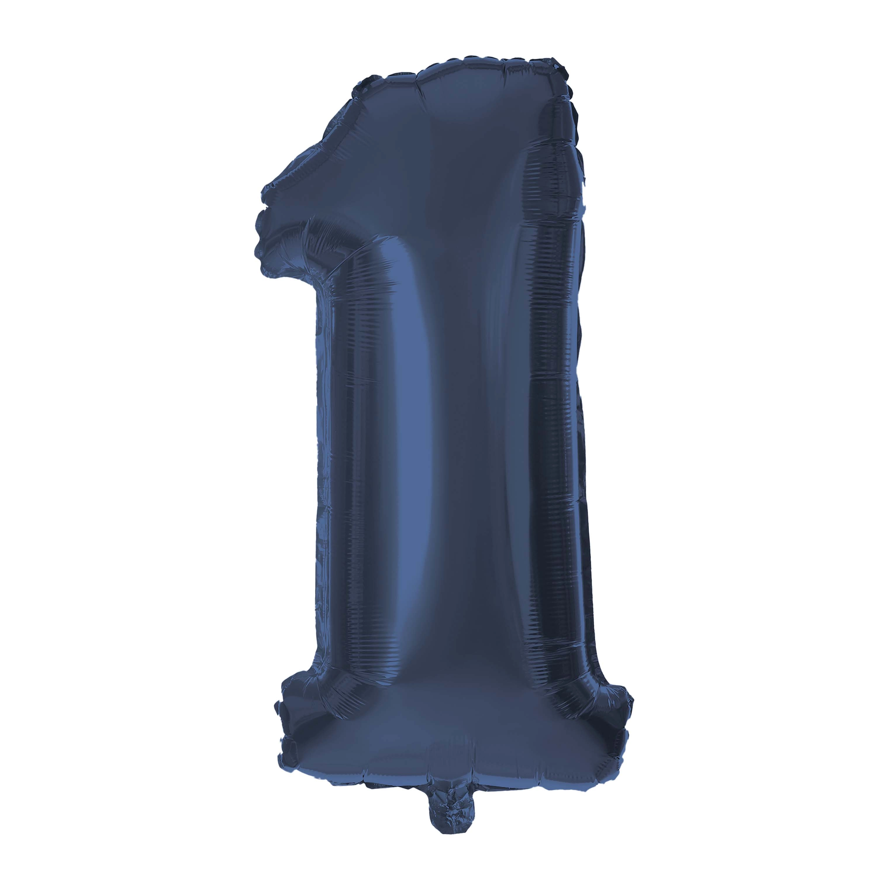 Levně Balónek foliový TORO číslice 1 30cm modrý
