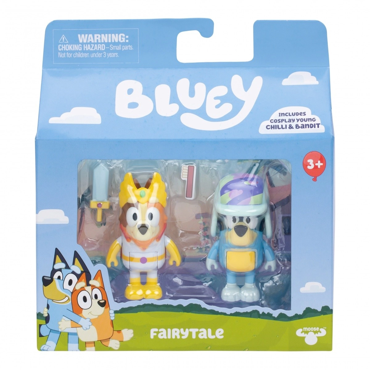Levně Moose Toys Pohádka Bluey 2 ks