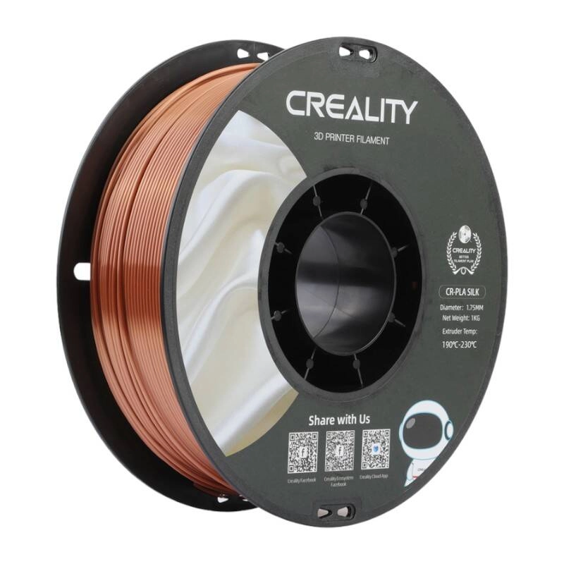 Levně Creality Silk 1,75 mm 1 kg měděná