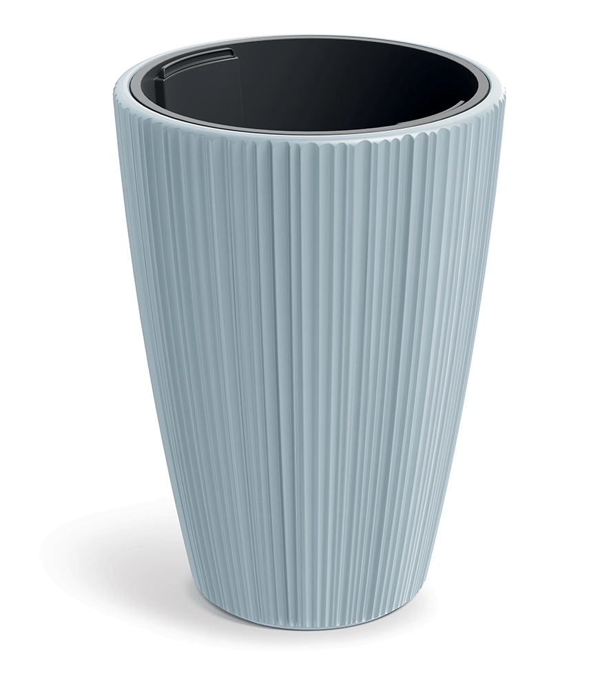 Levně Prosperplast Květináč Oros světle šedý, 39 cm