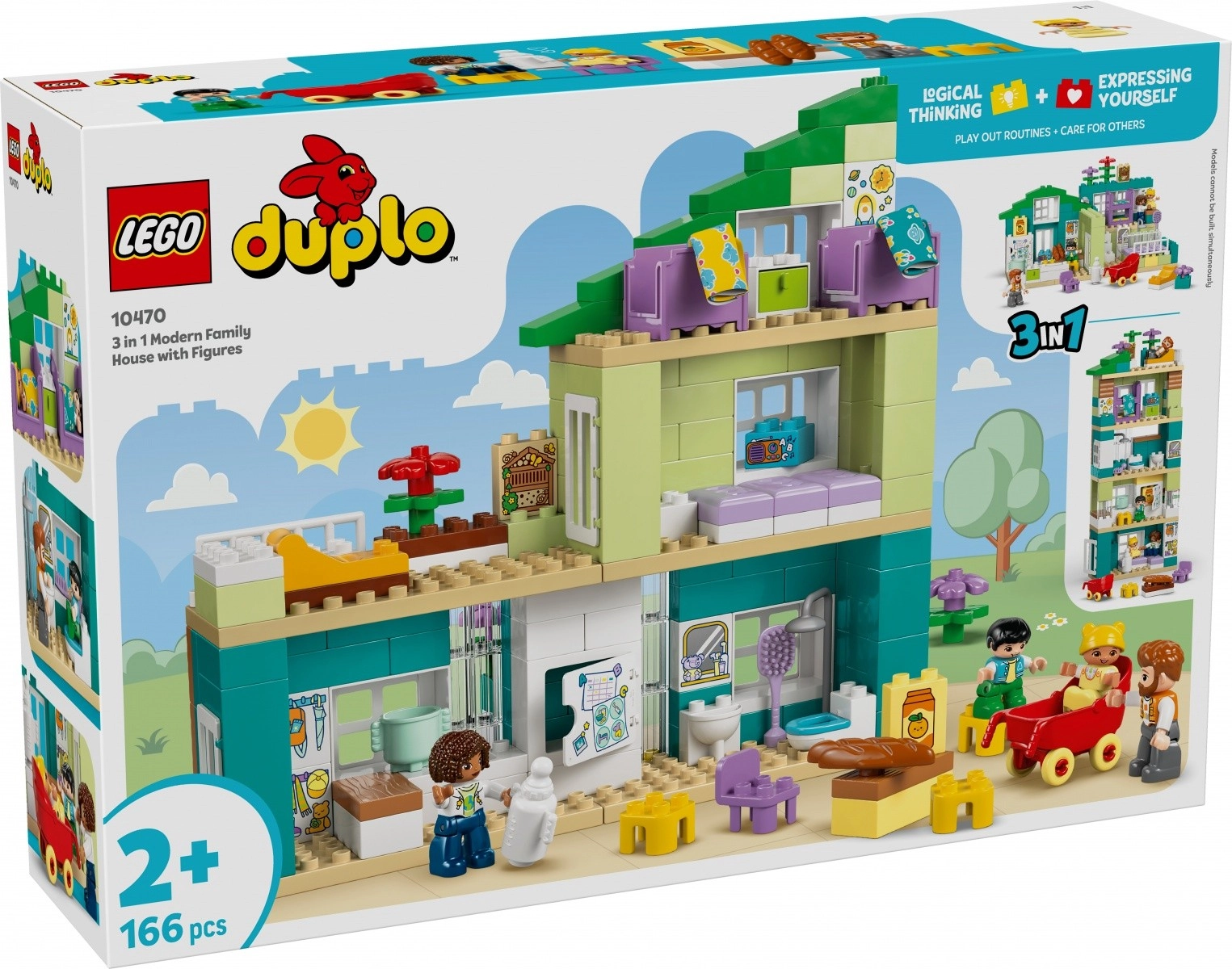 Lego Duplo moderní rodinný dům 3 v 1