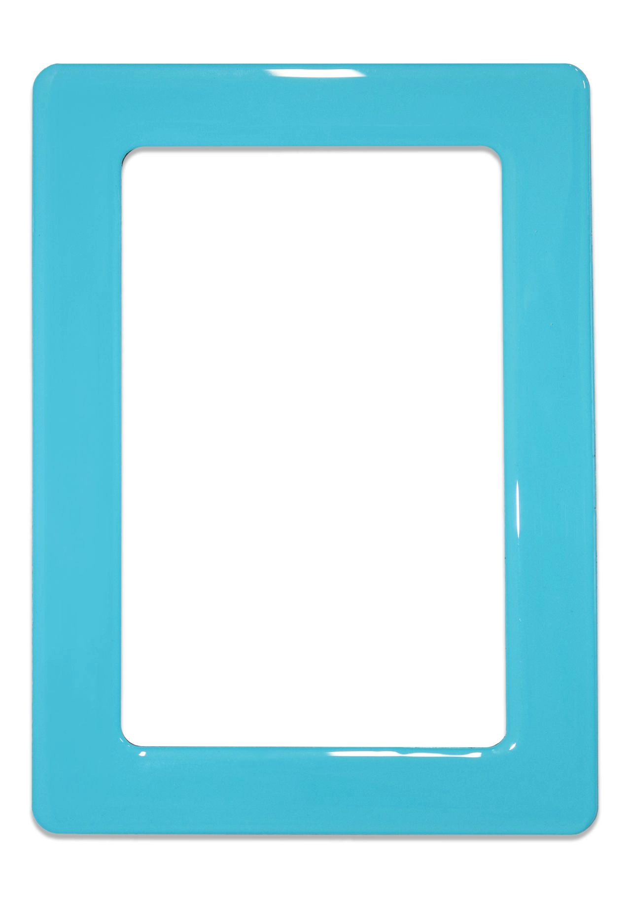 Levně Magnetický samolepicí rámeček 13,0 × 8,1 cm – světle modrý