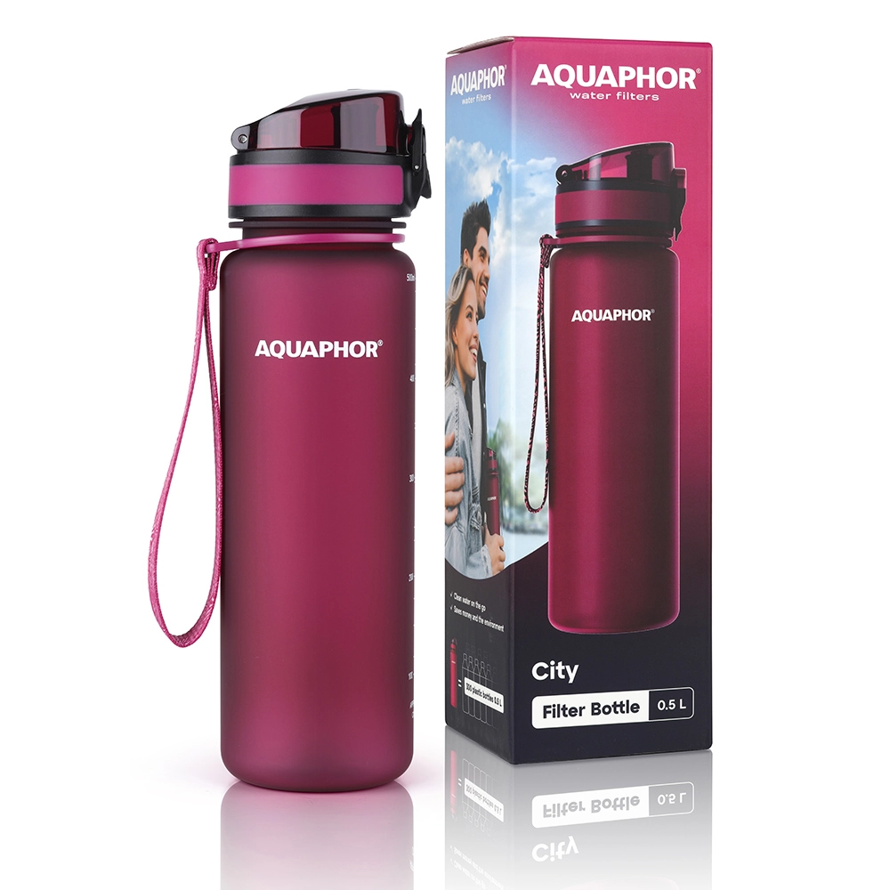 Levně Aquaphor City 500 ml červená