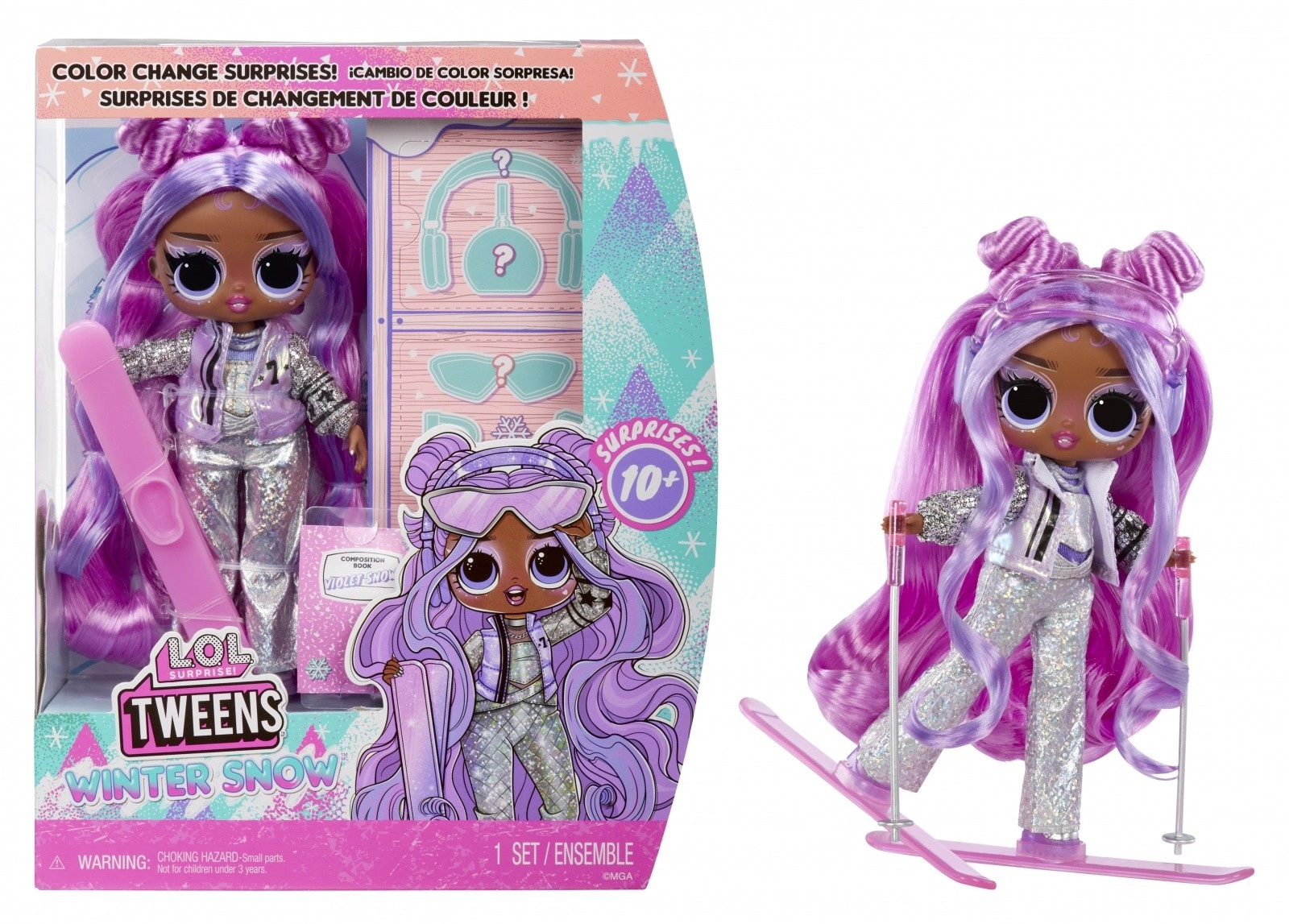 Levně MGA L.O.L. Surprise! Zimní Tweens Violet Snow