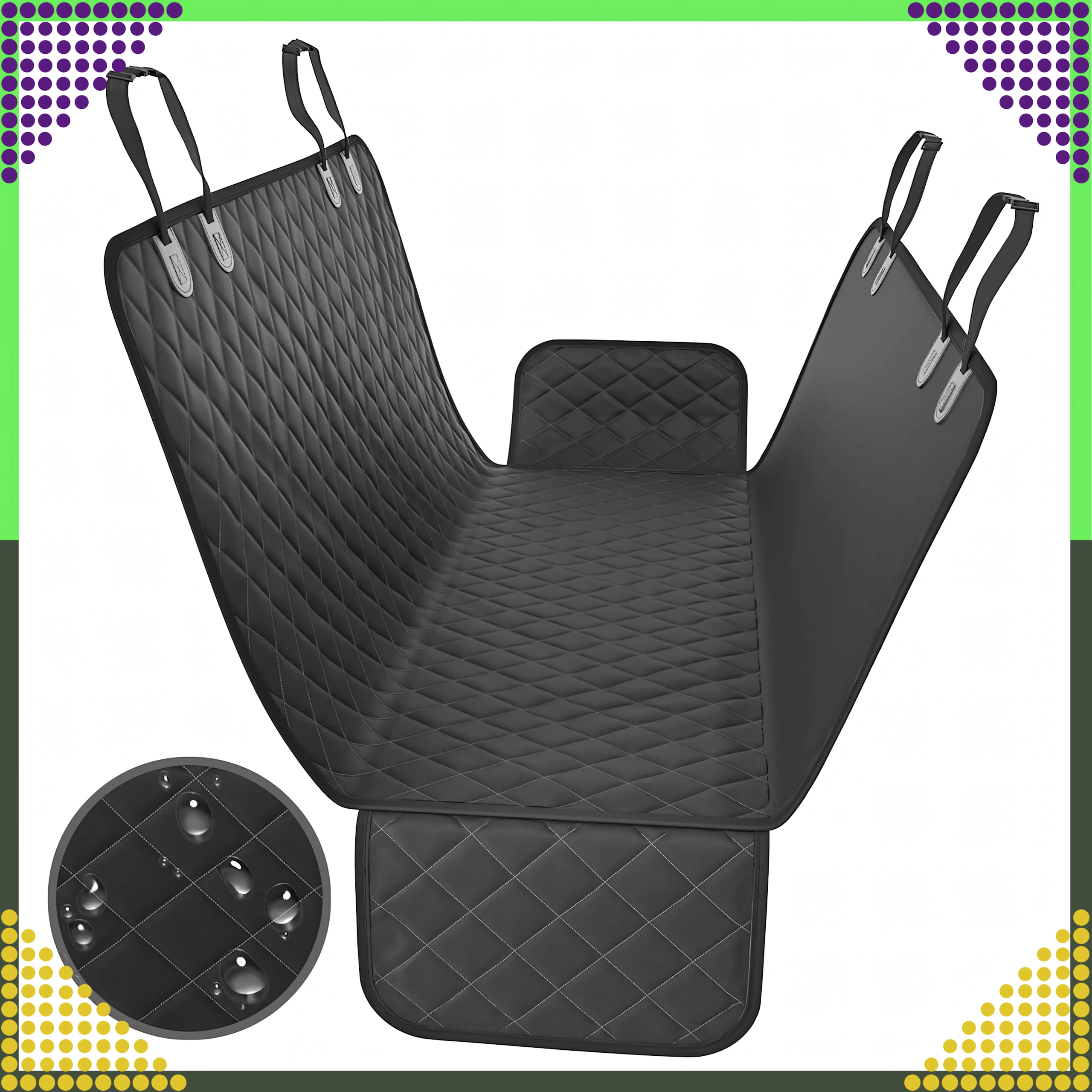 PetZoom Ochranná deka do auta pro psa Loungee