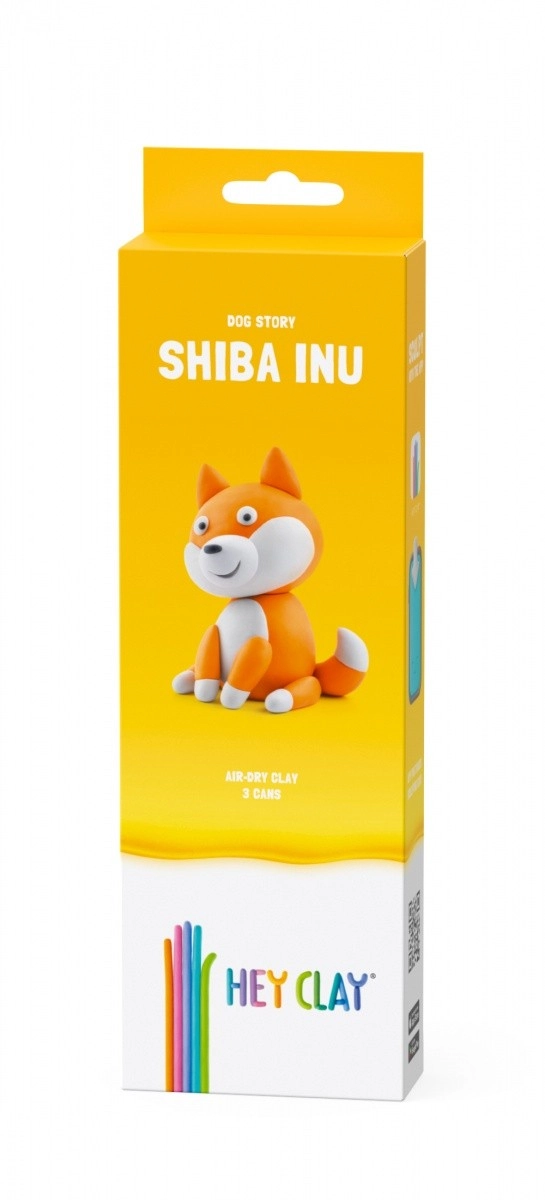 Levně TM Toys Hey Clay Pes Shiba Inu