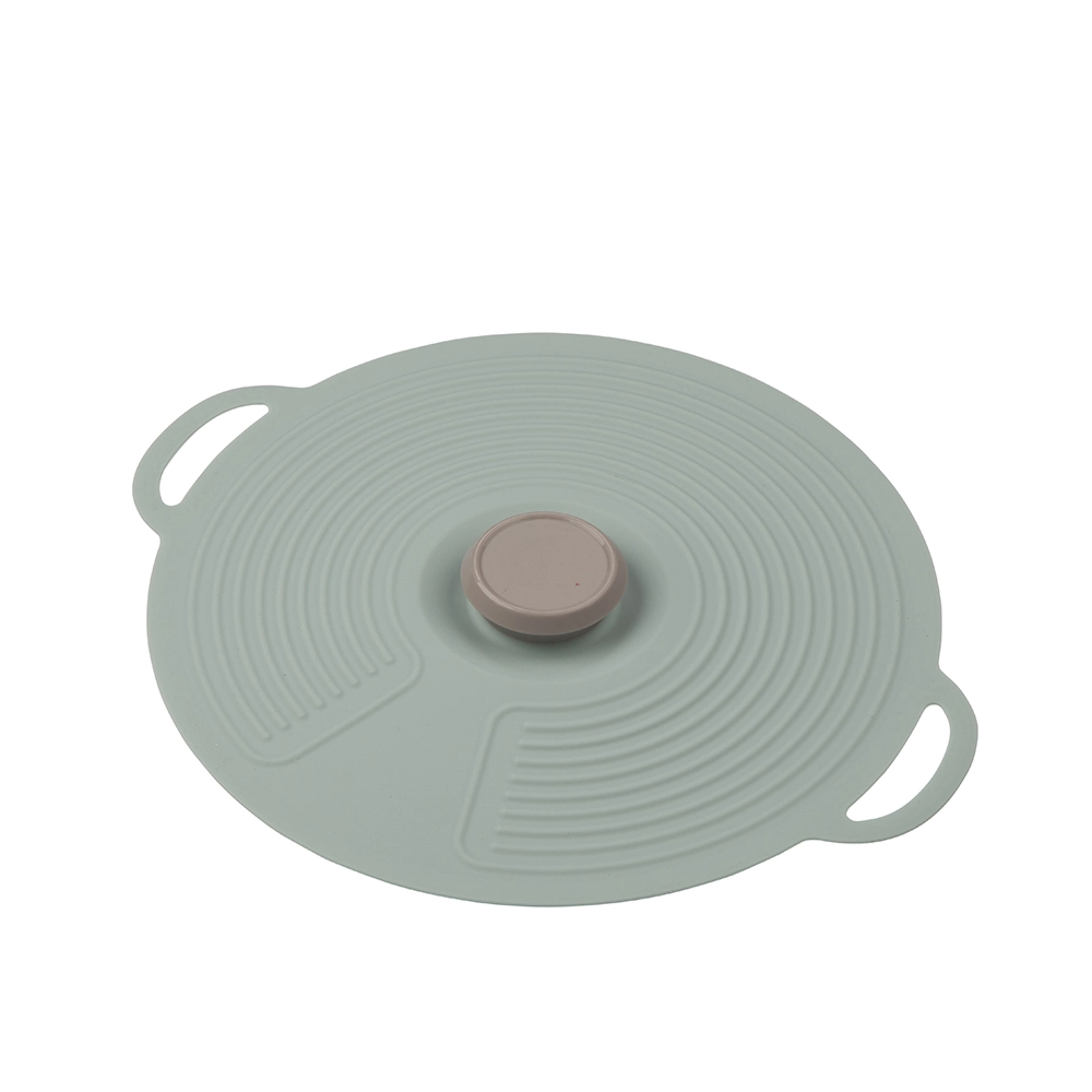 Levně Silikonová poklička s přísavnou funkcí 28 cm, šalvějová