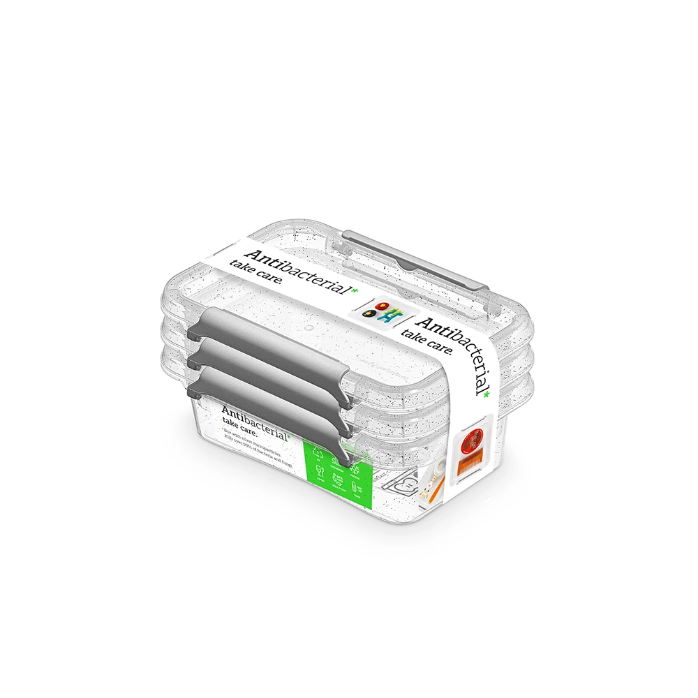 Levně Orplast dózy plastové Nanobox 3 ks 350 ml
