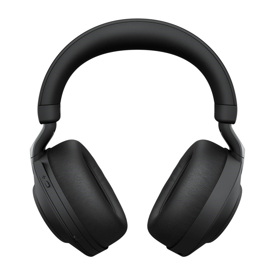 Levně Jabra Evolve2 85 UC bezdrátová náhlavní sluchátka se stojánkem a USB adaptérem Link 380a, černá