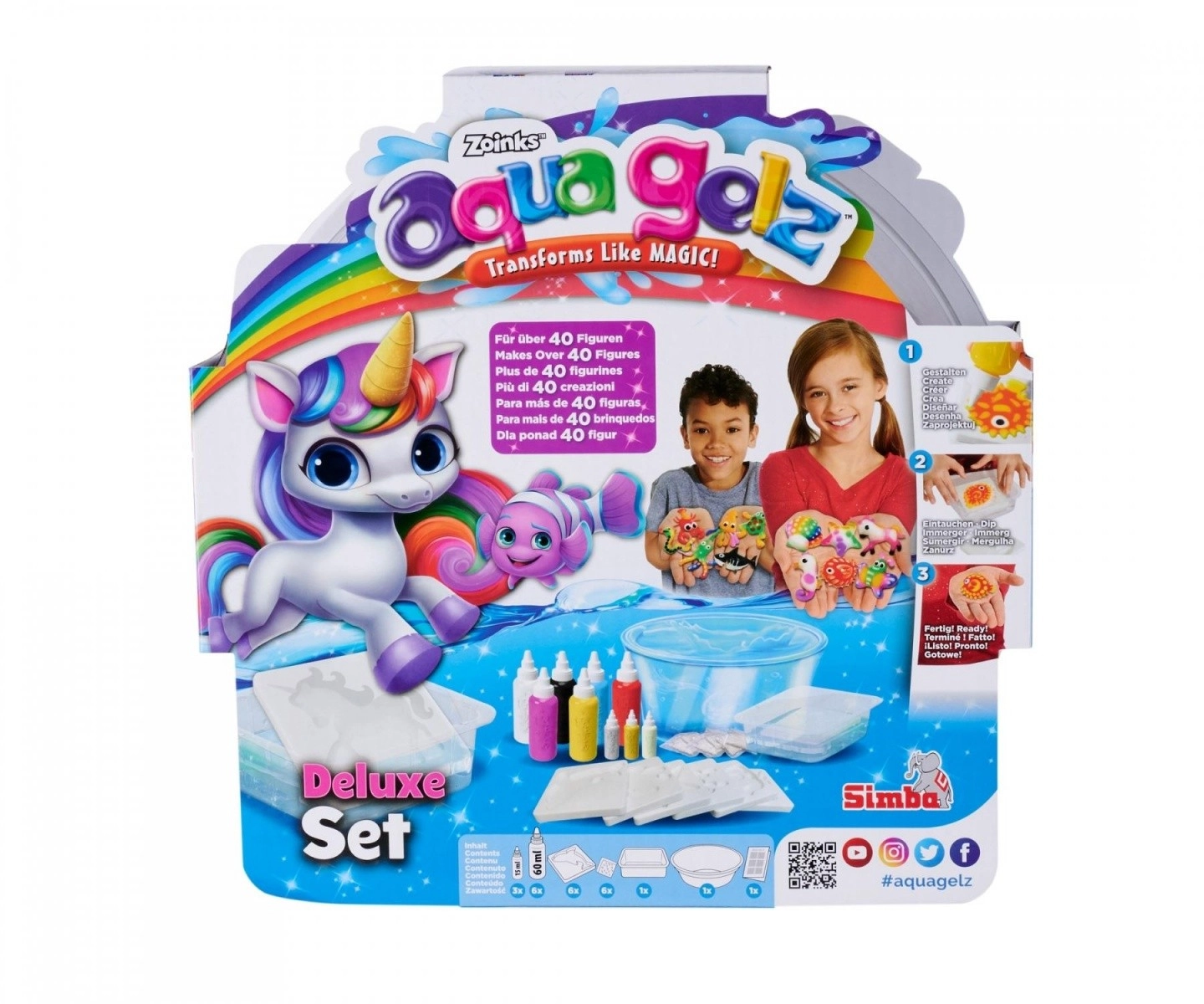 Levně Simba Sada Aqua Gelz Deluxe