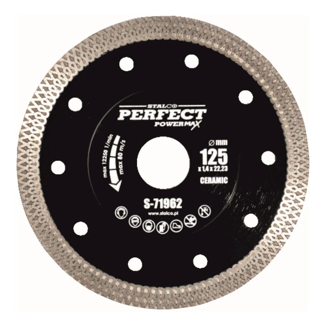Levně kotouč diamantový 125mm KERAMIKA STALCO