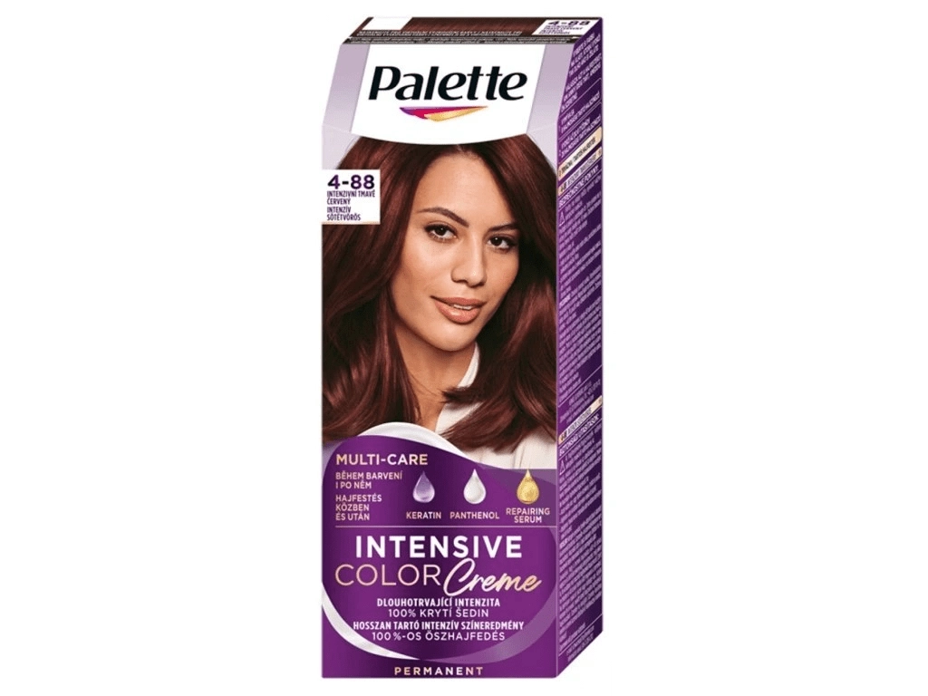 Pallete Color barva na vlasy RF3 intenzivní tmavě červený