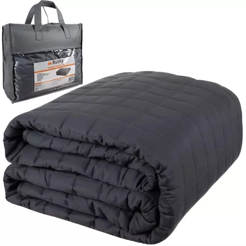 Levně Ruhhy 19532 Zátěžová přikrývka antistresová 8 kg šedá 150x200