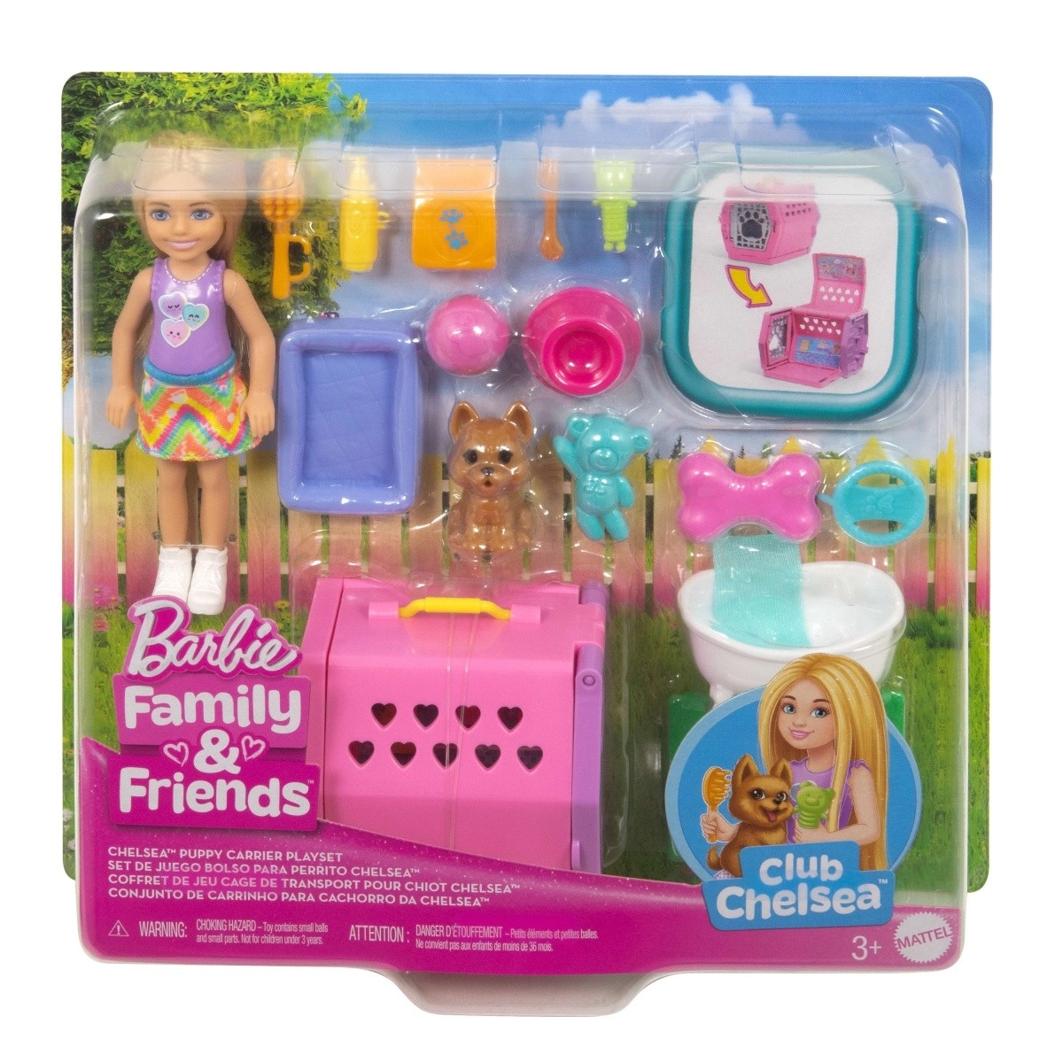 Barbie Family & Friends Transporter pro psa Chelsea