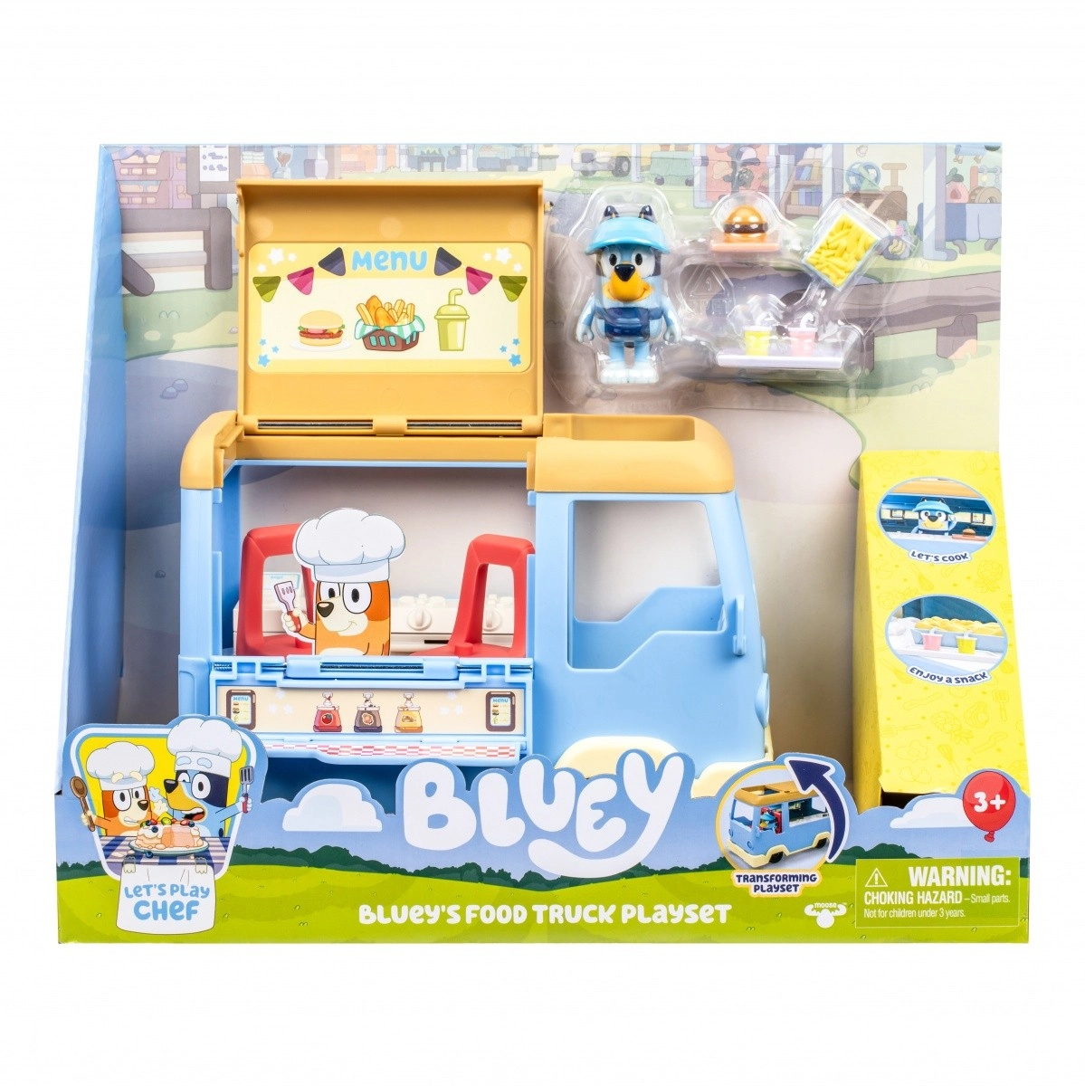 Levně Sada figurek bluey food truck