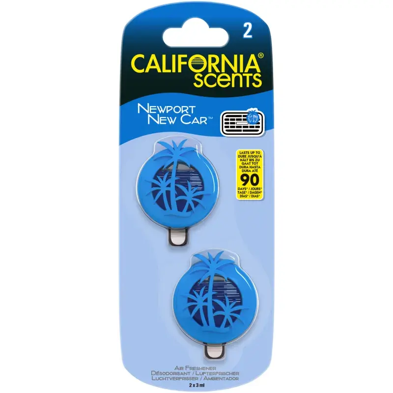 Levně California Scents mini difuzér do ventilace Newport new car
