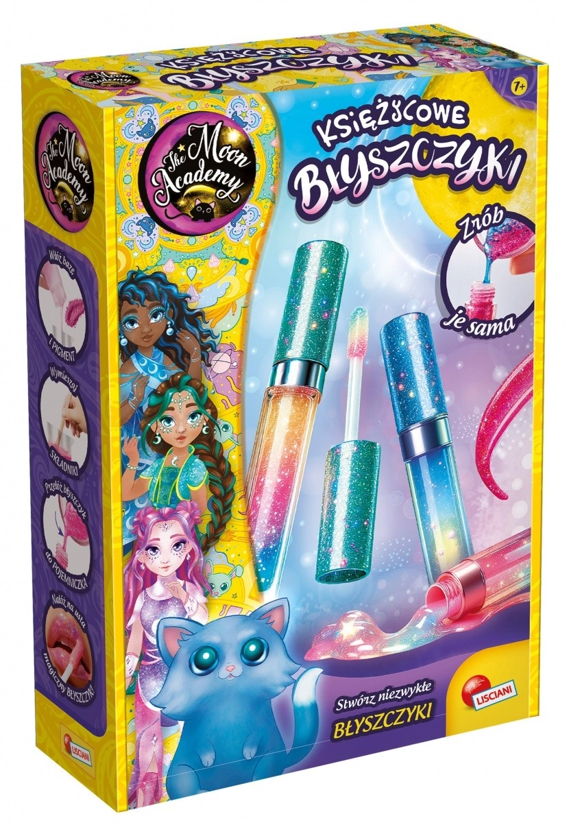 Lisciani Sada Moon Academy Lesky na rty Moon