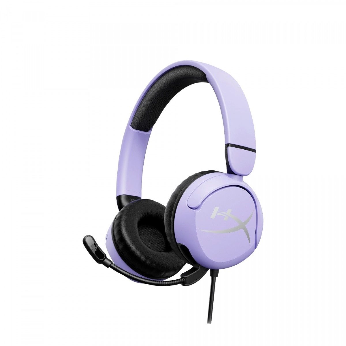 Levně herní sluchátka hyperx cloud mini (levandulová, kabelová)