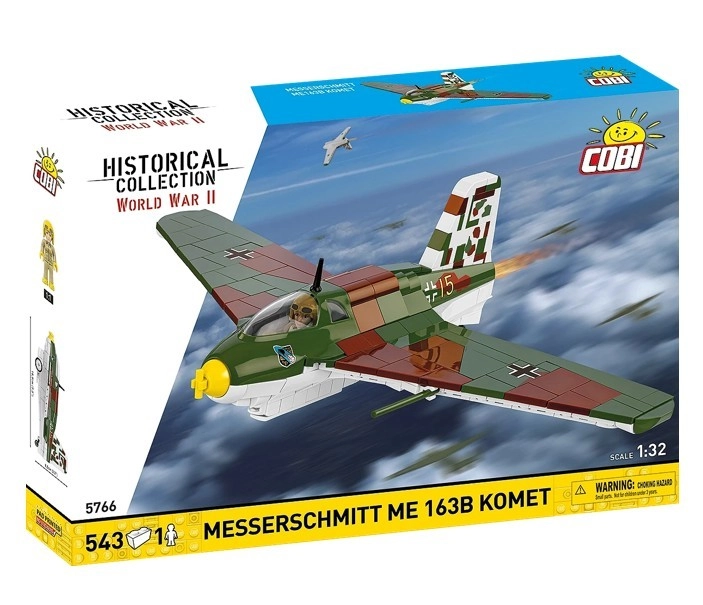 Levně COBI 5766 II WW Messerschmitt Me 163B Komet, 1:32, 543 kostek