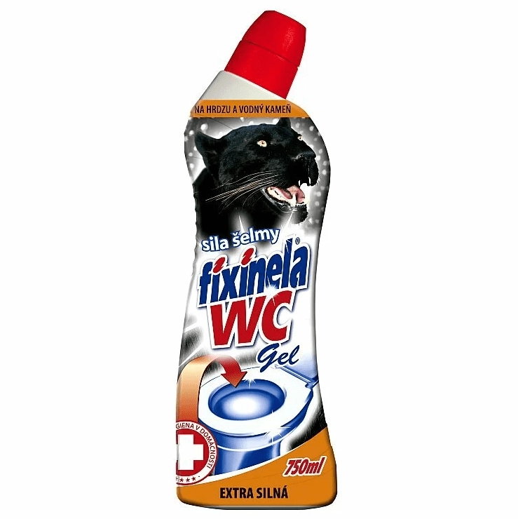 Levně Fixinela WC gel extra silný 750 ml