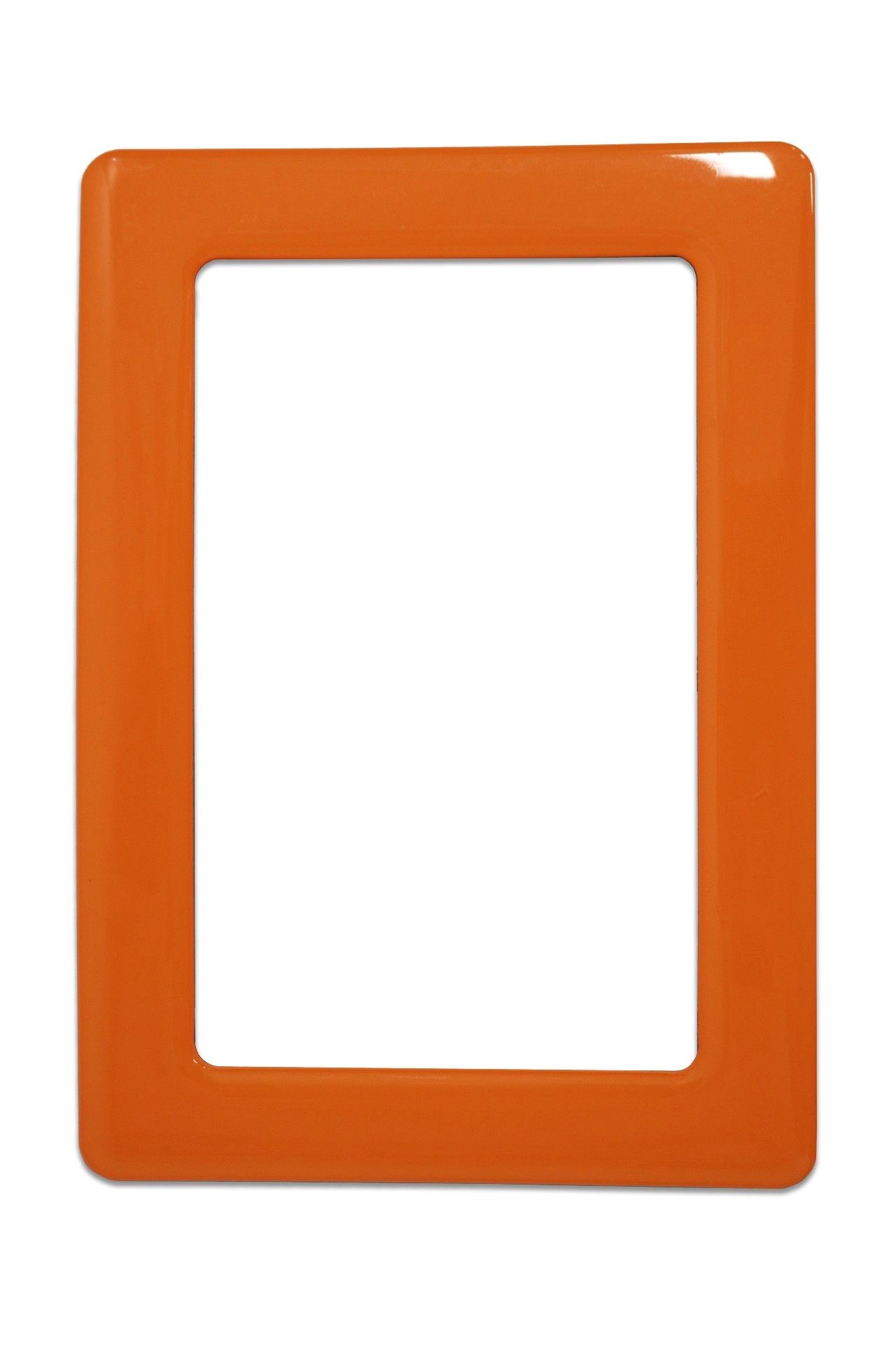 Levně Magnetický samolepicí rámeček 13,0 × 8,1 cm – oranžový