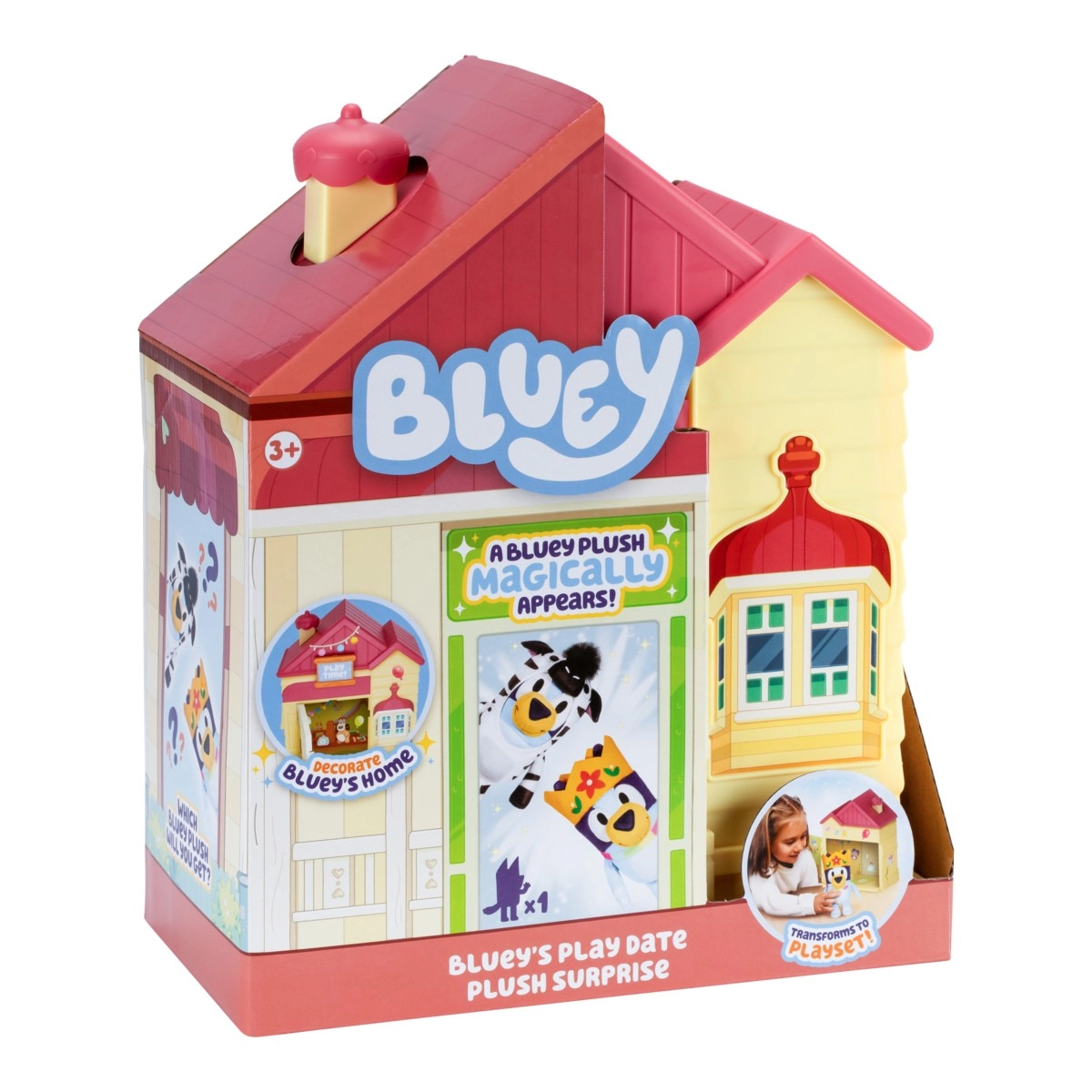 Levně Moose Toys Bluey Bluey's Play Date s překvapením