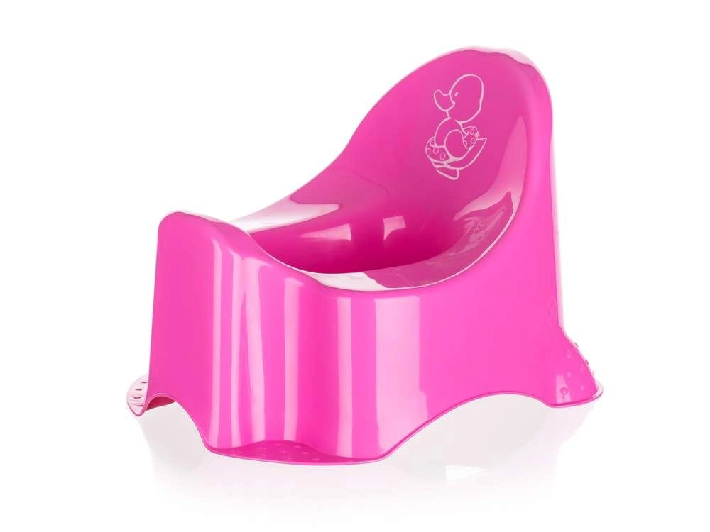 Levně Keeeper Nočník Little Duck tm. růžová