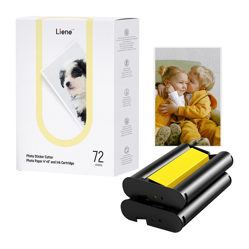 Liene PixCut fotopapír 4x6, 72 listů