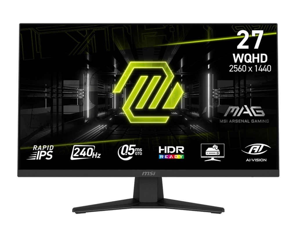 Monitor 27" MAG 274QF X24, 240 Hz, FHD, plochý, černý