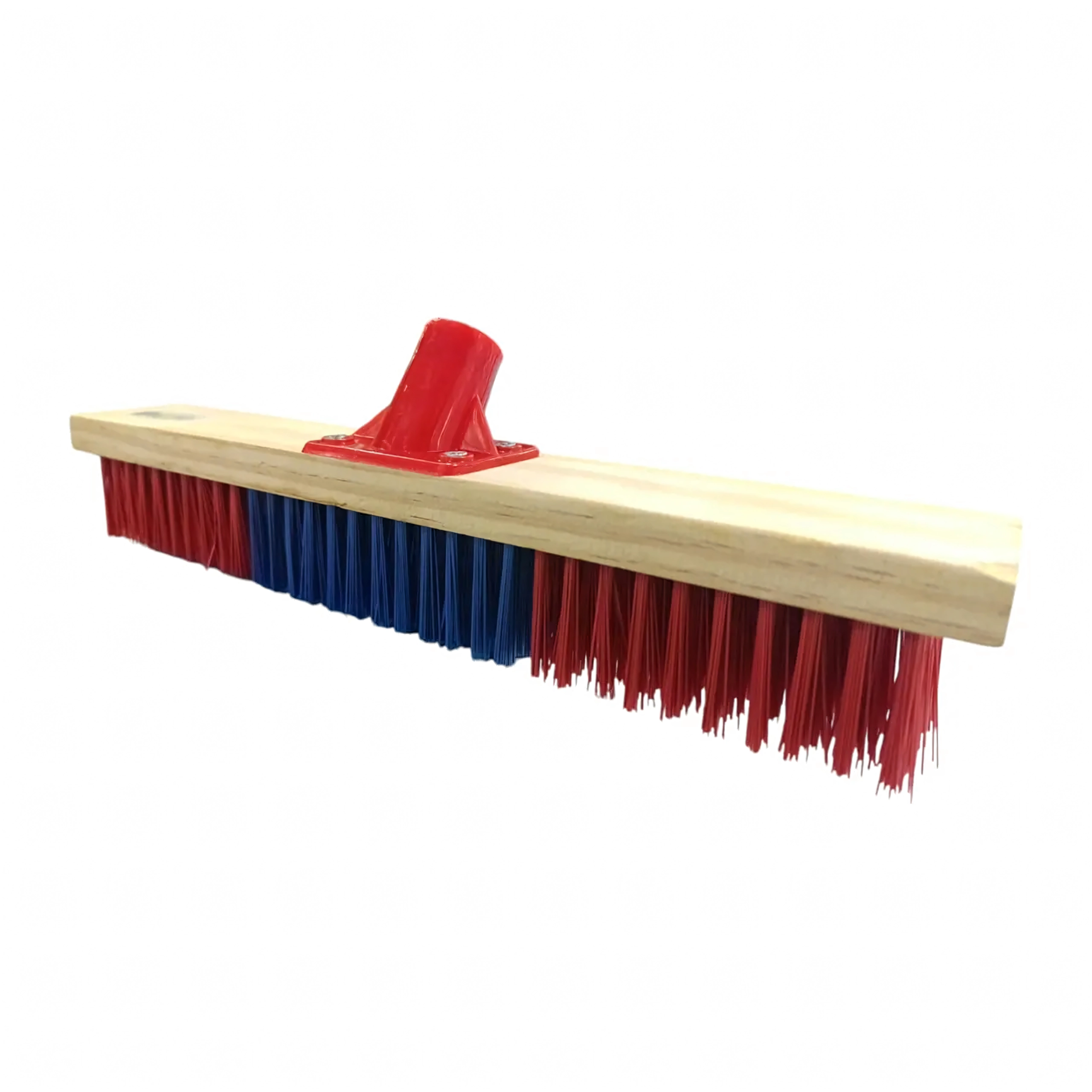 Levně Ulicní smeták 40 cm s pevnými PVC štětinami
