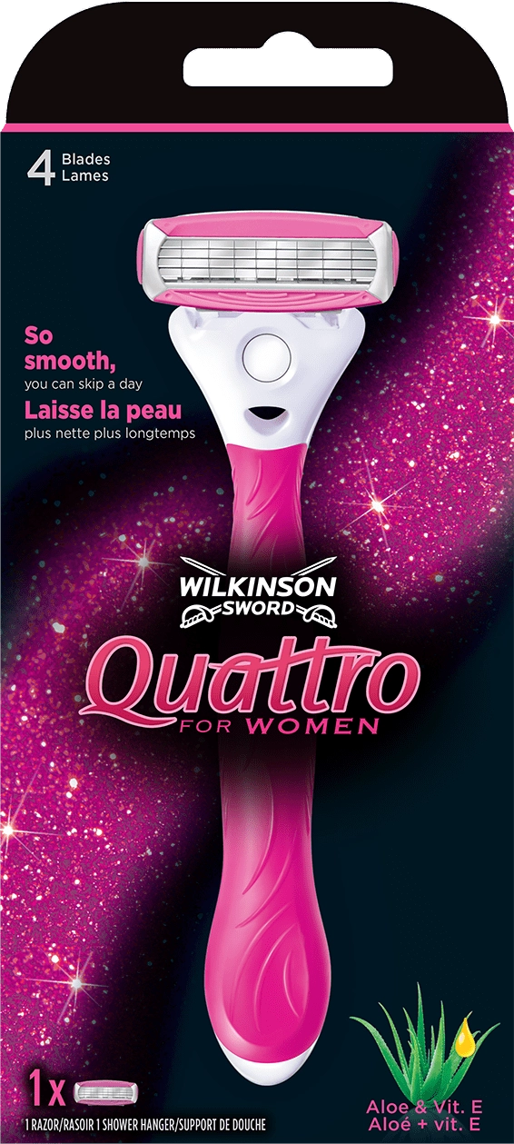 Levně Wilkinson Sword Quattro for Women