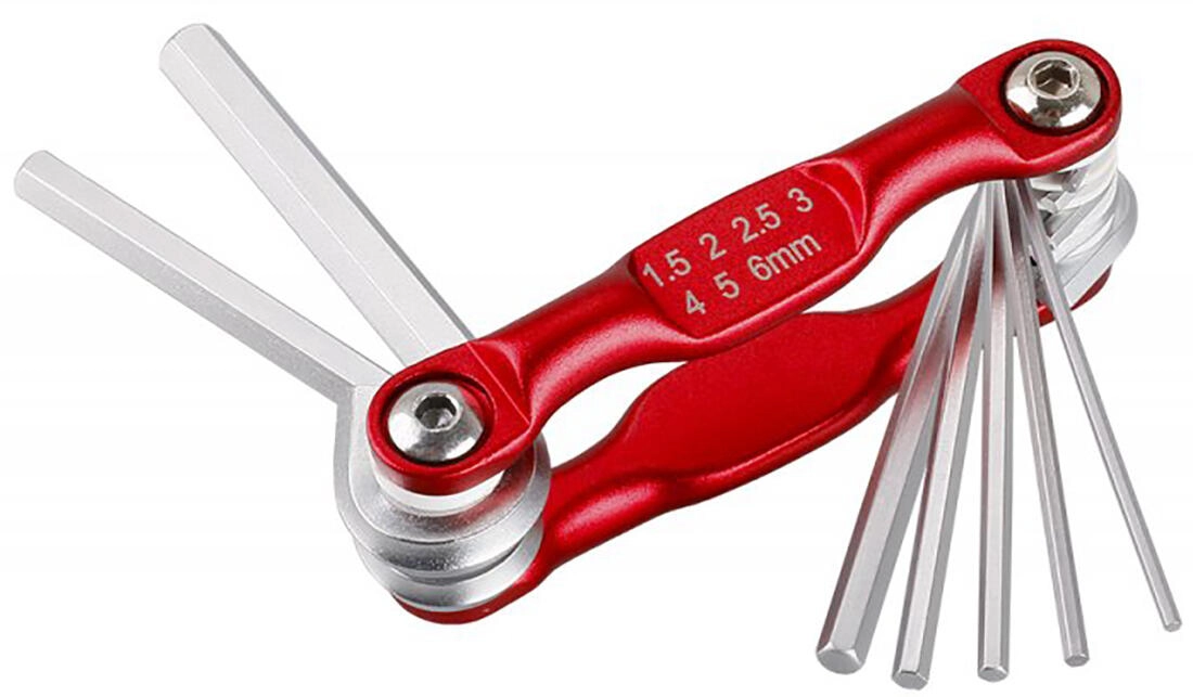 Levně imbusový klíč CrV 1.5 - 6 mm 9 ks