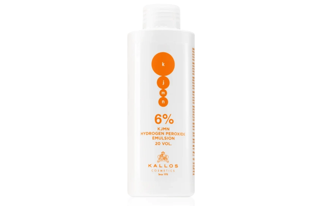 Levně Krémový peroxid 6 % Kallos KJMN Hydrogen Peroxide Emulsion 20 vol.