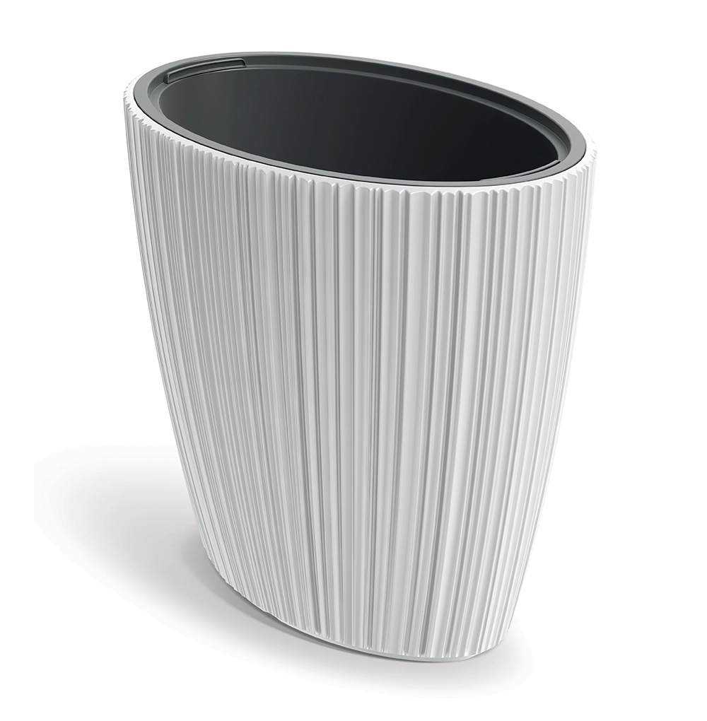 Levně Prosperplast Květináč Oros 59,5 cm bílý