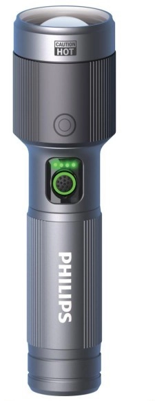 Akumulátorová svítilna USB‑C 1500 lm 2000 mAh philips